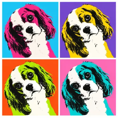 Exemple du style Pop art